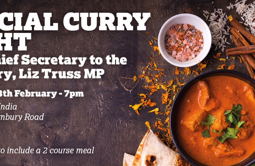 Brentford & Isleworth Conservative Association Curry Night