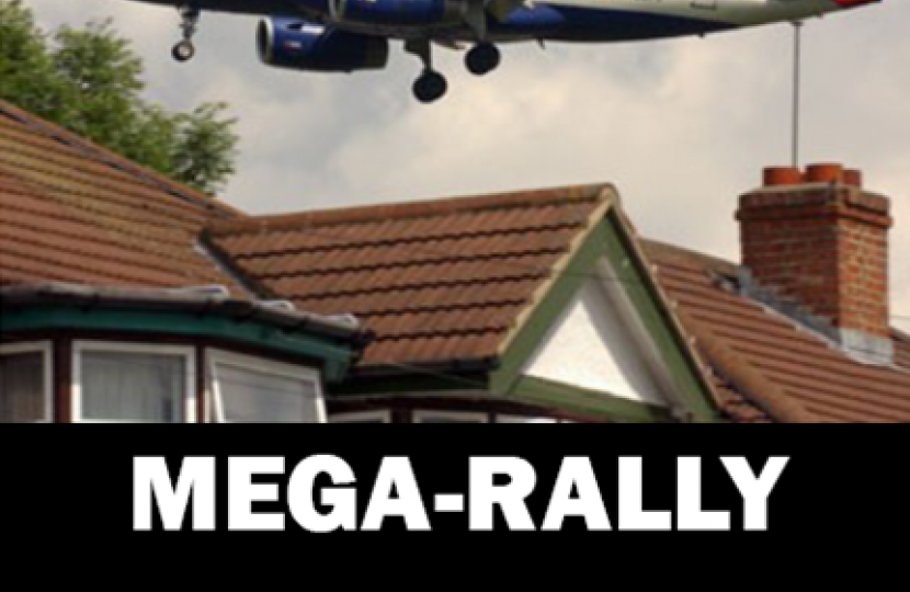 Heathrow Expansion Mega Rally Mary Macleod MP