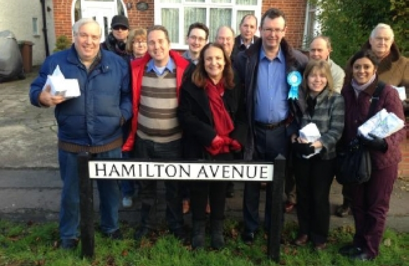 Stonecot By-election: Campaigning with Graham Jarvis and Sutton Conservatives