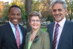 Ron Mushiso, Joanna Biddoplh and Ranjit Gill - Conservative Candidates for the Turnham Green ward 